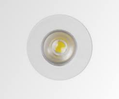 00901-2963-90 RECESSED LED COB SPOT LIGHT - 1W 3000K- WHITE