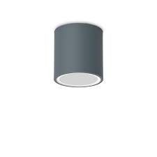 318141 TECHO PL1 ROUND - CEILING LIGHT D90 -NERO