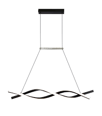 19038 LED PENDANT LAMP 28W/2240LM - 3000K - 175-265V - SAND BLACK