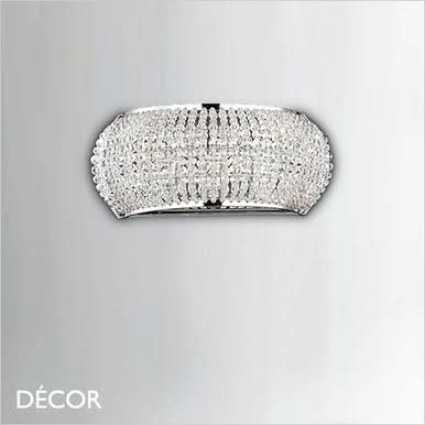 082264 PASHA AP3 WALL LIGHT - CHROME